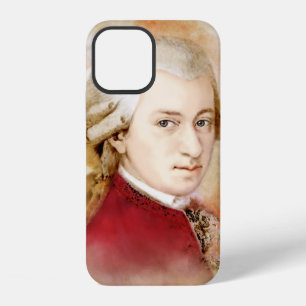 Wolfgang Amadeus Mozart im Aquarell Stil Case-Mate iPhone 12 Case