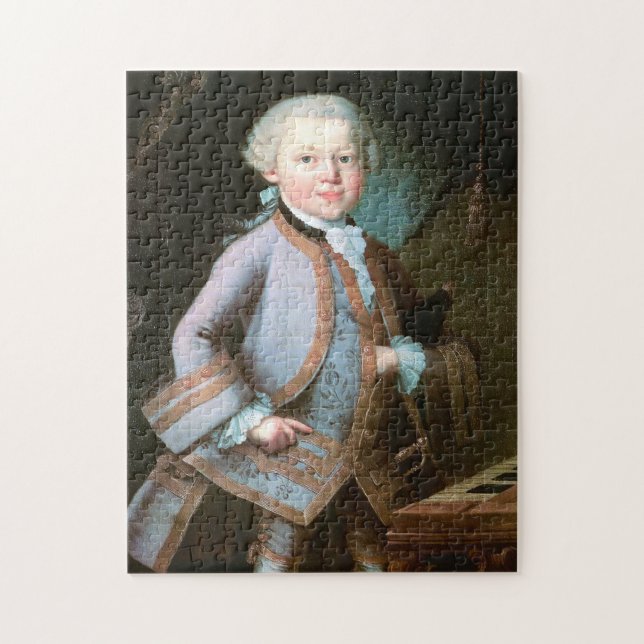Wolfgang Amadeus Mozart Jigsaw Puzzle (Vertical)