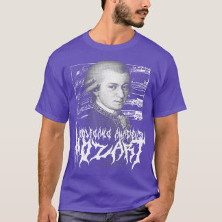 Wolfgang Amadeus Mozart Metal T-Shirt
