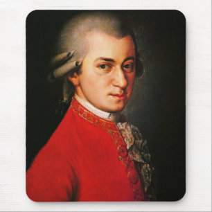 Wolfgang Amadeus Mozart portrait Mouse Pad