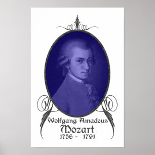 Wolfgang Amadeus Mozart Poster
