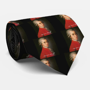 Wolfgang amadeus mozart tie