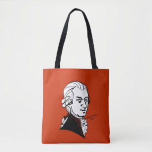 Wolfgang Amadeus Mozart Tote Bag