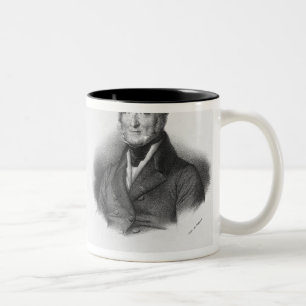 Wolfgang Amedeus Mozart  and Ferdinando Paer Two-Tone Coffee Mug