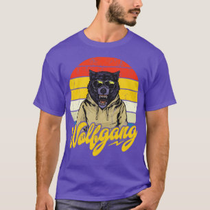 Wolfgang Wolf Outfit On The Name Day With Name 7 T-Shirt