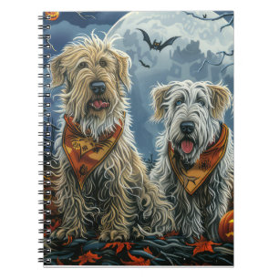 Wolfhound Halloween Spooky Notebook