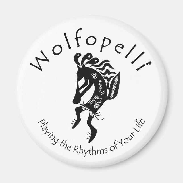 Wolfopelli 1 magnet (Front)