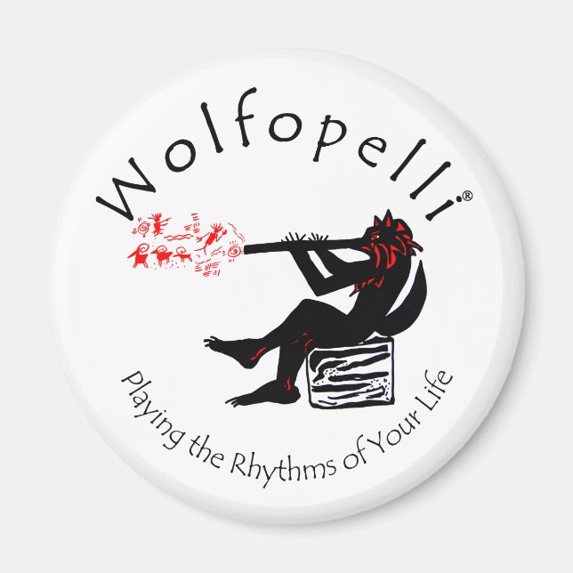 Wolfopelli 9 T-Shirt Magnet (Front)