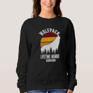Wolfpack Lifetime Member Godson Wolf Family Matchi Sweatshirt