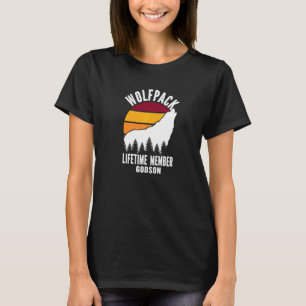 Wolfpack Lifetime Member Godson Wolf Family Matchi T-Shirt