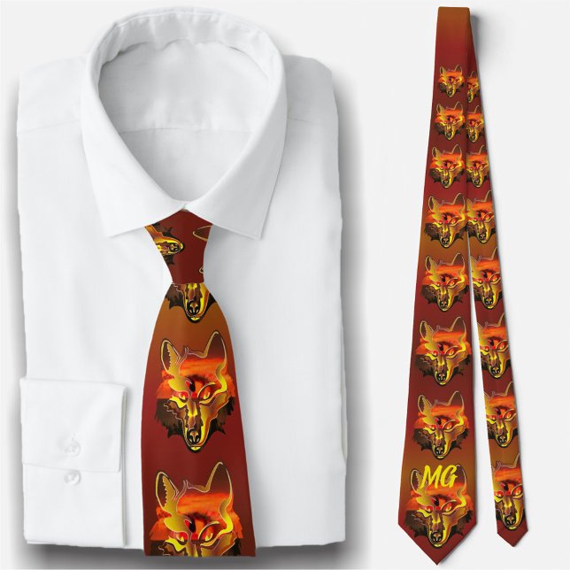 Wolf's Sunset Eye 2106 Tie (Creator Uploaded)