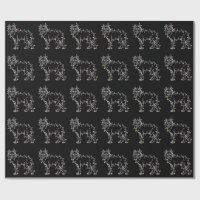 Wolfs Tree Christmas Xmas Pet Animal Wolf Lover 