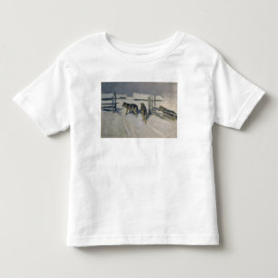 Wolfs, Winter Night, c.1910 Toddler T-Shirt