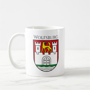 Wolfsburg coat of arms, Germany Coffee Mug