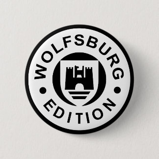 Wolfsburg Edition (black) 6 Cm Round Badge