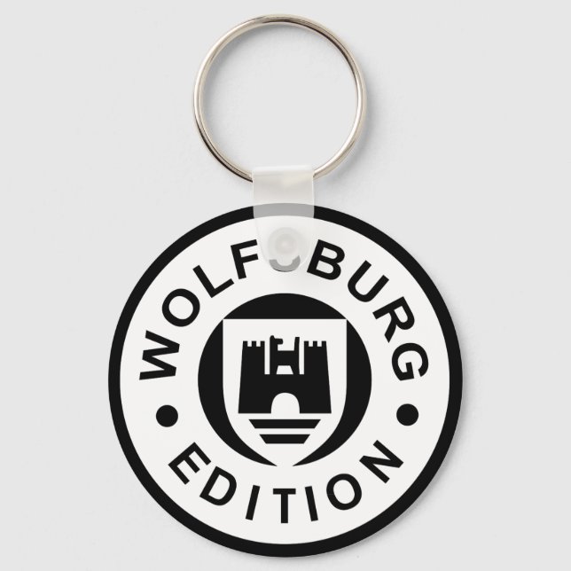 Wolfsburg Edition (black) Key Ring (Front)