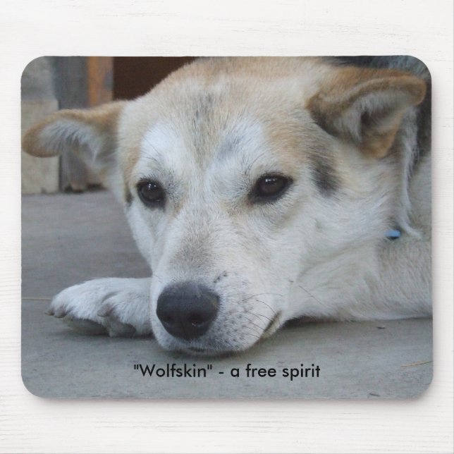 "Wolfskin" Mousepad (Front)