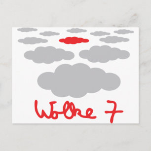Wolke 7 icon postcard