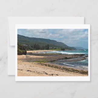 Wollongong coastline postcard
