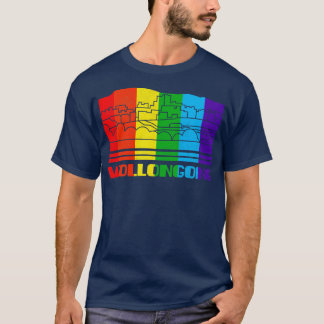 Wollongong Pride Wollongong LGBT Gift LGBTQ Suppor T-Shirt
