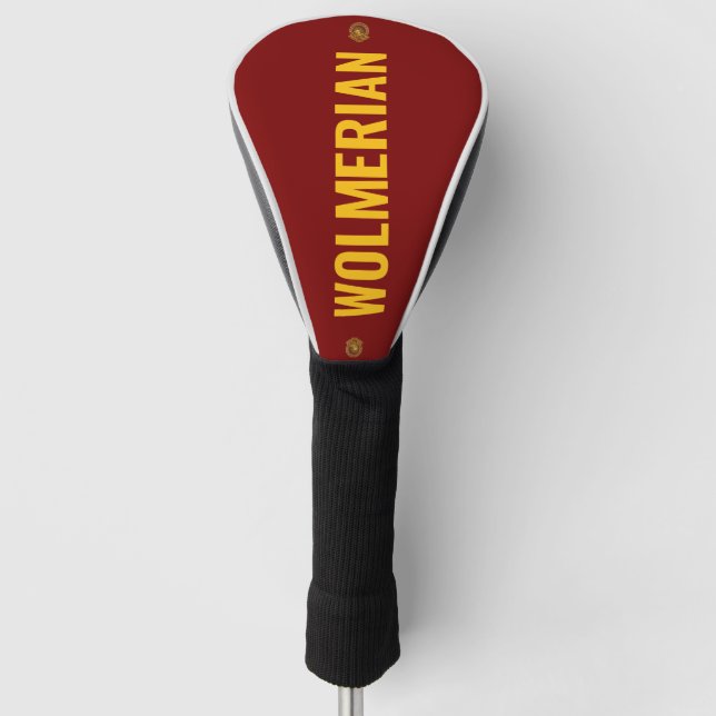 WOLMERIAN Golf Head Cover (Front)