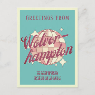 Wolverhampton UK vacation retro Postcard