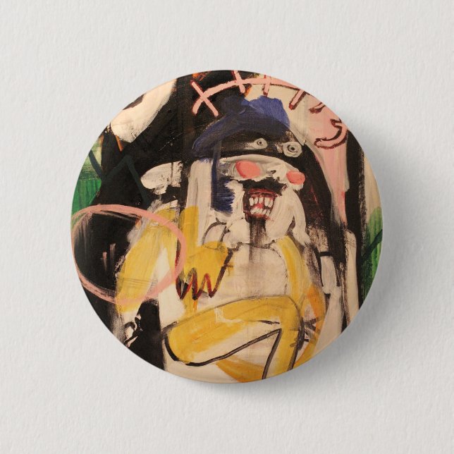 Wolverine 6 Cm Round Badge (Front)