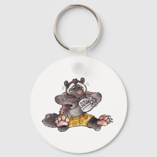 Wolverine Key Ring