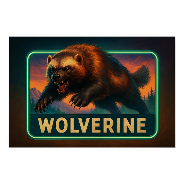 Wolverine Poster Print (Front)