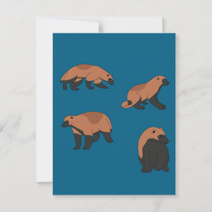 Wolverines postcard