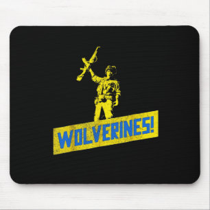 Wolverines Support Ukraine Stand With Ukraine Ukra Mouse Pad