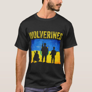 Wolverines Support Ukraine T-Shirt