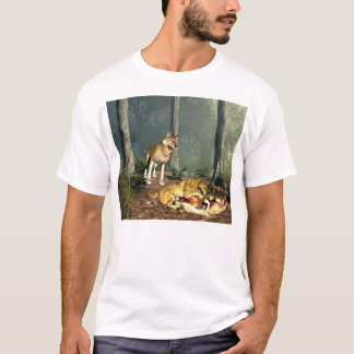 Wolves at Play T-Shirt