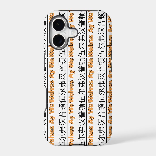 Wolves Ay We -  iPhone Case (Back)