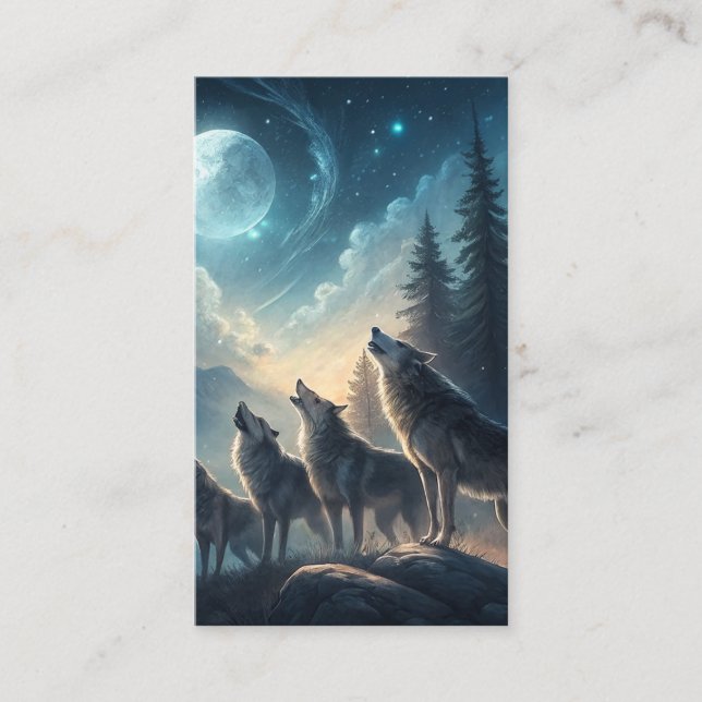 Wolves Business Card (Front)