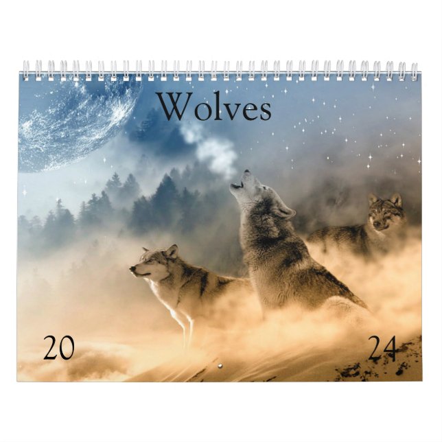 Wolves  calendar (Cover)