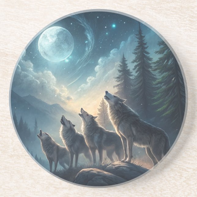 Wolves Coaster (Front)
