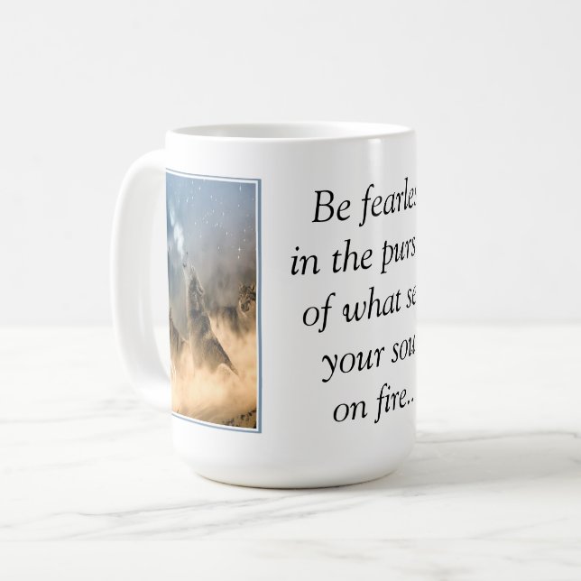 Wolves Coffee Mug (Front Left)