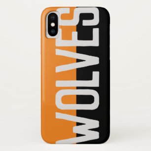 Wolves Design. iPhone X Case
