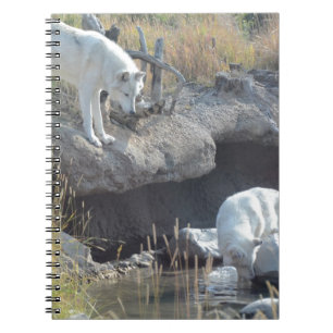 Wolves Forest Nature Country Peace Love Animal Notebook