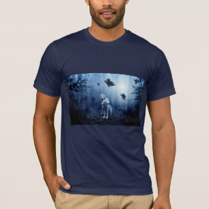 wolves in the woods T-shirt