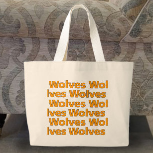 Wolves Jumbo Tote Bag