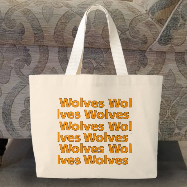 Wolves Jumbo Tote Bag