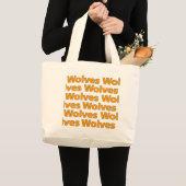 Wolves Jumbo Tote Bag (Front (Product))
