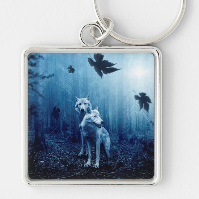 Wolves Key Ring (Front)