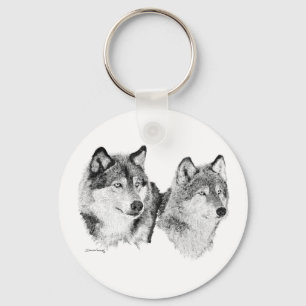 Wolves Key Ring