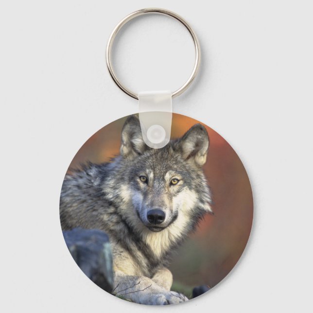 Wolves Key Ring (Front)