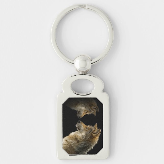 Wolves Key Ring (Front)