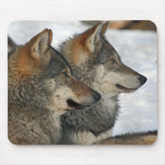 wolves mouse pad (Front)