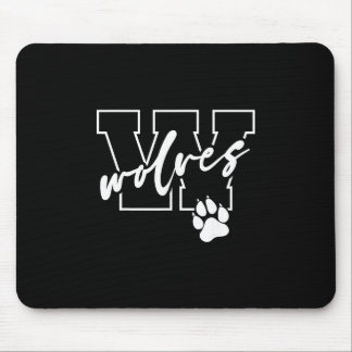Wolves mouse pad